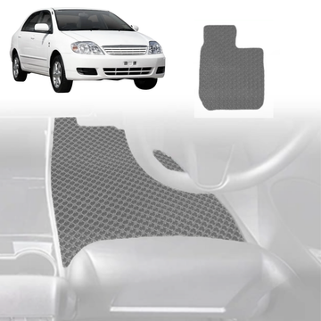 6D Diamond Car Floor Mats for Toyota Corolla 2002 - 2007 Hatch/Sedan (E120/130) - Custom-Fit Carpet Liner - 0