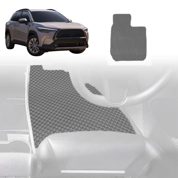 6D Diamond Car Floor Mats for Toyota Corolla Cross 2020 - Current (XG10) - Custom-Fit Carpet Liner
