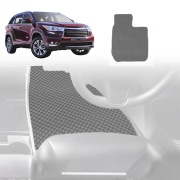 6D Diamond Car Floor Mats for Toyota Kluger 2014 - 2020 (XU50) - Custom-Fit Carpet Liner - 0