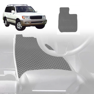 6D Diamond Car Floor Mats for Toyota LandCruiser 100 1998 - 2007 - Custom-Fit Carpet Liner - 0