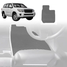 6D Diamond Car Floor Mats for Toyota LandCruiser 200 2012 - 2021 (GX GXL) - Custom-Fit Carpet Liner - 0