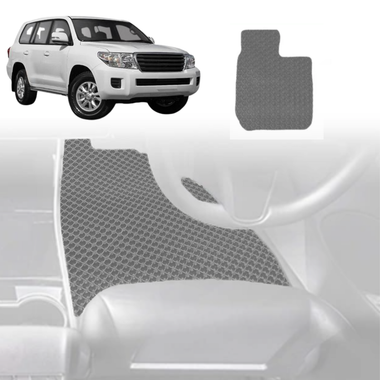 6D Diamond Car Floor Mats for Toyota LandCruiser 200 2012 - 2021 (GX GXL) - Custom-Fit Carpet Liner - 0