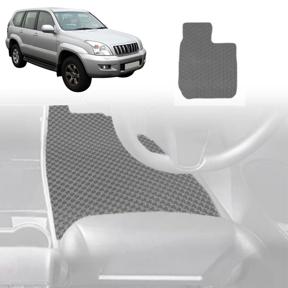6D Diamond Car Floor Mats for Toyota Prado 2002 - 2009 (J120) - Custom-Fit Carpet Liner