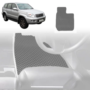 6D Diamond Car Floor Mats for Toyota Prado 2002 - 2009 (J120) - Custom-Fit Carpet Liner - 0