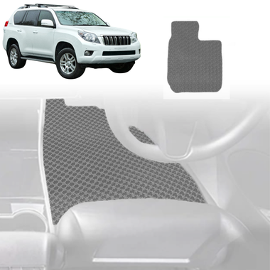 6D Diamond Car Floor Mats for Toyota Prado 2009 - 2013 (J150) - Custom-Fit Carpet Liner - 0