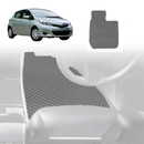 6D Diamond Car Floor Mats for Toyota Yaris 2011 - 2020 XP90, XP130 - Custom-Fit Carpet Liner-2