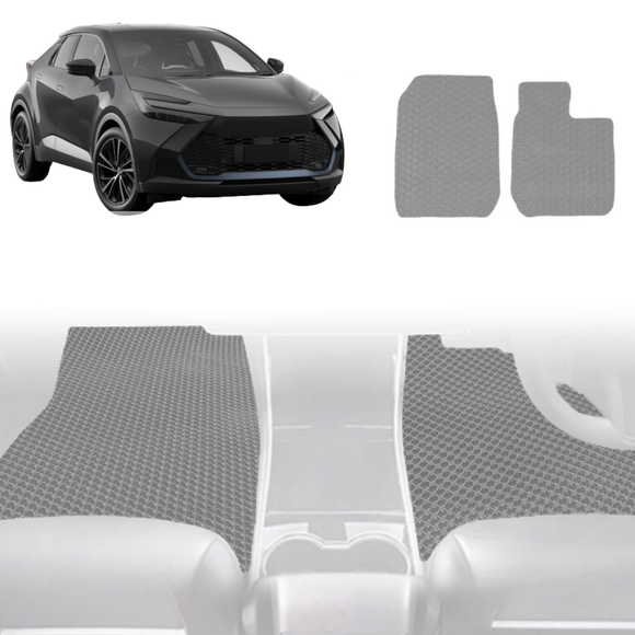6D Diamond Car Floor Mats for Toyota C-HR 2024 - Current Koba - Custom-Fit Carpet Liner