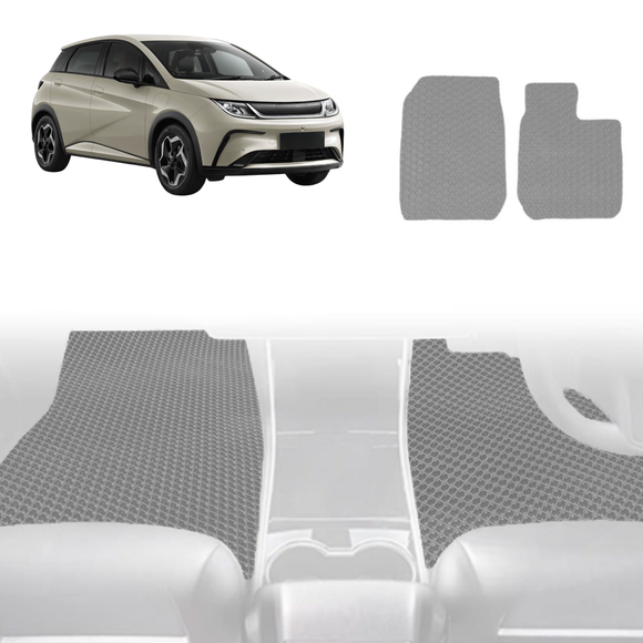 6D Diamond Car Floor Mats for BYD Dolphin 2023 - Current (Dynamic,Premium) - Custom-Fit Carpet Liner