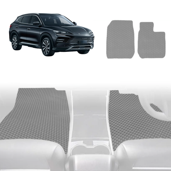 6D Diamond Car Floor Mats for BYD Sealion 6 2024 - Current (SA3) - Custom-Fit Carpet Liner