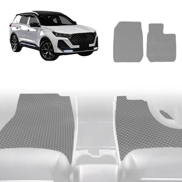 6D Diamond Car Floor Mats for Chery Tiggo 7 Pro 2023 - Current (T32) Elite, Urban, Ultimate - Custom-Fit Carpet Liner