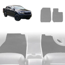 6D Diamond Car Floor Mats for Ford Ranger 2022 - Current PX Mk3 - Custom-Fit Carpet Liner-18