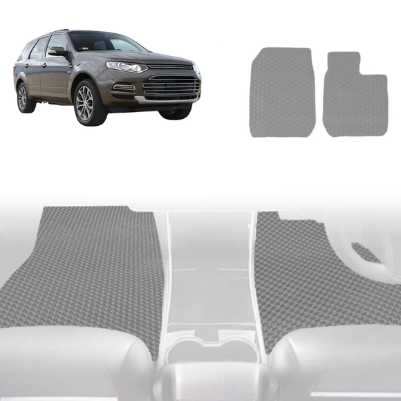 6D Diamond Car Floor Mats for Ford Territory 2011 - 2016 SZ - Custom-Fit Carpet Liner