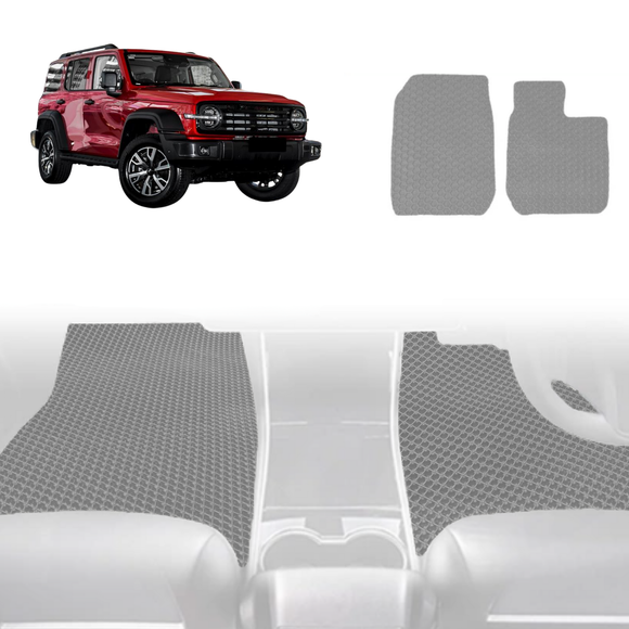 6D Diamond Car Floor Mats for GWM Haval Tank 300 2023 - Current (P01) - Custom-Fit Carpet Liner