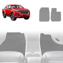 6D Diamond Car Floor Mats for Holden Colorado Ute Dual Cab 2012 - 2020 VE, VF - Custom-Fit Carpet Liner-18