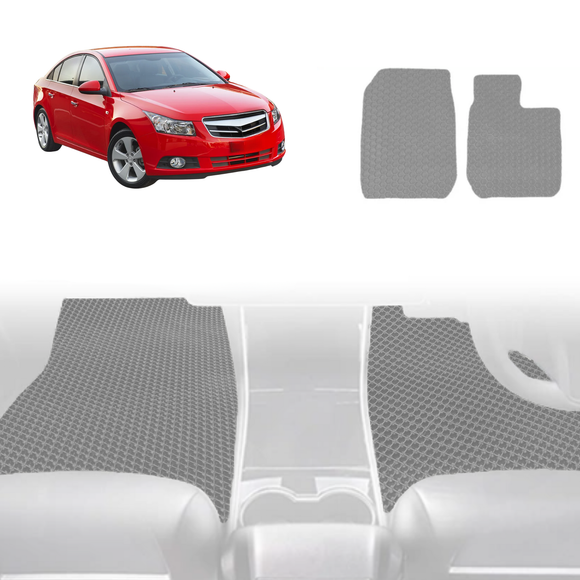 6D Diamond Car Floor Mats for Holden Cruze 2009 - 2016 JH - Custom-Fit Carpet Liner