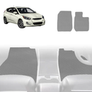 6D Diamond Car Floor Mats for Hyundai Accent 2011 - 2018 (R8) - Custom-Fit Carpet Liner-4