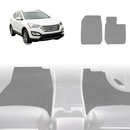 6D Diamond Car Floor Mats for Hyundai Santa Fe 2012 - 2018 (DM) - Custom-Fit Carpet Liner-20