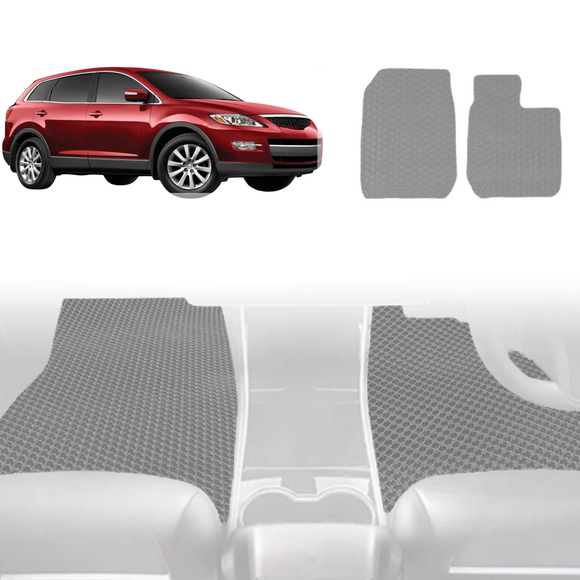 6D Diamond Car Floor Mats for Mazda CX-9 2007 - 2016 (TB) - Custom-Fit Carpet Liner