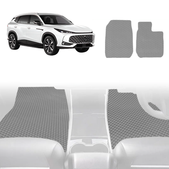 6D Diamond Car Floor Mats for MG HS 2018 - 2024 (SAS23) - Custom-Fit Carpet Liner