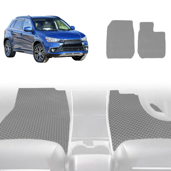 6D Diamond Car Floor Mats for Mitsubishi ASX 2010 - Current (GA) - Custom-Fit Carpet Liner
