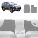 6D Diamond Car Floor Mats for Mitsubishi Pajero Sport 2015 - Current (KR/KS/QE/QF) - Custom-Fit Carpet Liner-4