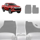 6D Diamond Car Floor Mats for Mitsubishi Triton Double Cab 2024 - Current (LC/MV) - Custom-Fit Carpet Liner-4