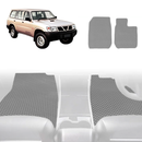 6D Diamond Car Floor Mats for Nissan Patrol Y61 1997 - 2016 SUV (Y61/GU) - Custom-Fit Carpet Liner-4