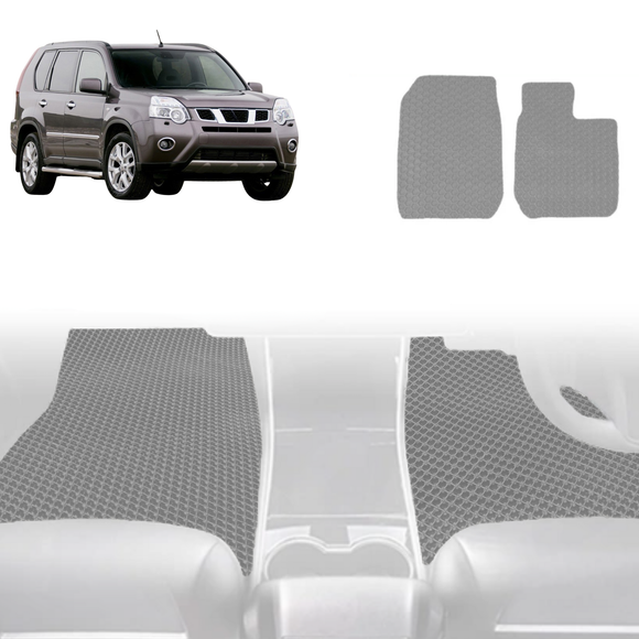 6D Diamond Car Floor Mats for Nissan X-TRAIL 2007 - 2014 (T31) - Custom-Fit Carpet Liner