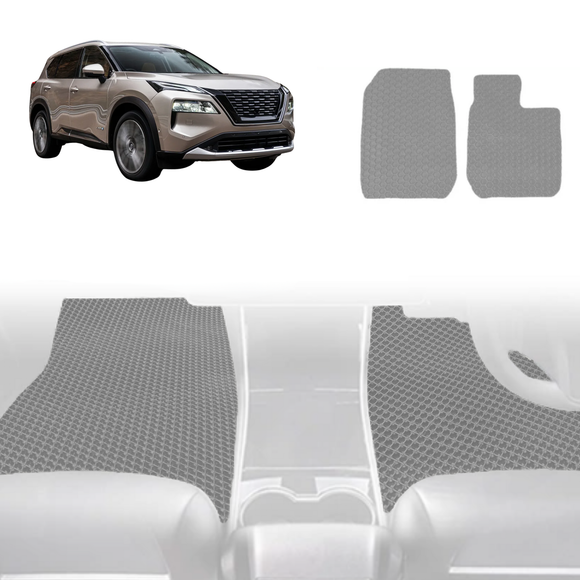 6D Diamond Car Floor Mats for Nissan X-TRAIL 2022 - Current (T33) - Custom-Fit Carpet Liner