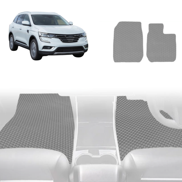 6D Diamond Car Floor Mats for Renault KOLEOS 2016 - Current (HC) - Custom-Fit Carpet Liner