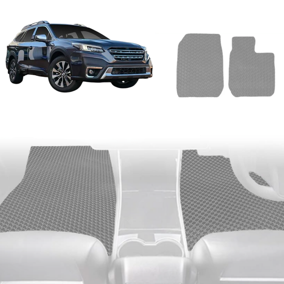 6D Diamond Car Floor Mats for Subaru Outback 2015 - 2021 5GEN, 6GEN - Custom-Fit Carpet Liner