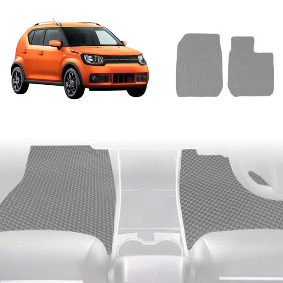 6D Diamond Car Floor Mats for Suzuki Ignis 2016 - Current MF - Custom-Fit Carpet Liner