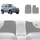 6D Diamond Car Floor Mats for Suzuki Jimny 2018 - Current Auto - Custom-Fit Carpet Liner-4