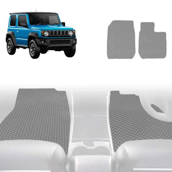 6D Diamond Car Floor Mats for Suzuki Jimny 2018 - Current Manual - Custom-Fit Carpet Liner