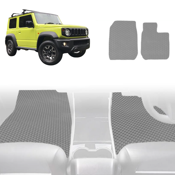6D Diamond Car Floor Mats for Suzuki Jimny XL Auto 2023 - Current (GLX) - Custom-Fit Carpet Liner