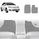 6D Diamond Car Floor Mats for Toyota Corolla 2002 - 2007 Hatch/Sedan (E120/130) - Custom-Fit Carpet Liner-4
