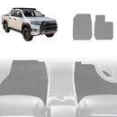 6D Diamond Car Floor Mats for Toyota Hilux Double Cab 2015 - Current - Custom-Fit Carpet Liner-18