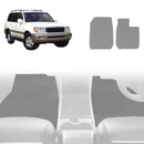 6D Diamond Car Floor Mats for Toyota LandCruiser 100 1998 - 2007 - Custom-Fit Carpet Liner-18