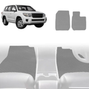 6D Diamond Car Floor Mats for Toyota LandCruiser 200 2012 - 2021 (GX GXL) - Custom-Fit Carpet Liner-20