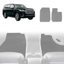 6D Diamond Car Floor Mats for Toyota LandCruiser 300 2021 - Current - Custom-Fit Carpet Liner-20