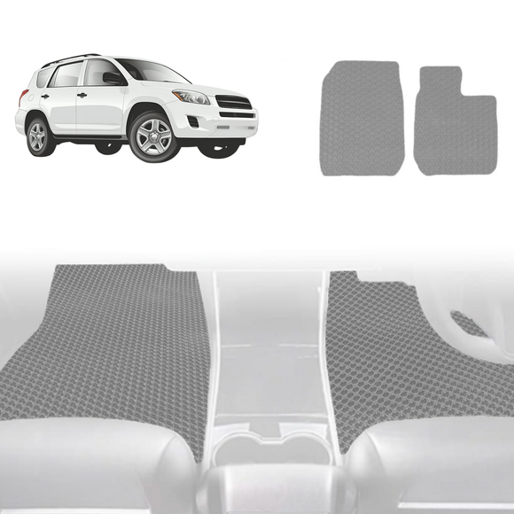6D Diamond Car Floor Mats for Toyota RAV4 2006 - 2012 (XA30) - Custom-Fit Carpet Liner