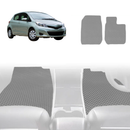 6D Diamond Car Floor Mats for Toyota Yaris 2011 - 2020 XP90, XP130 - Custom-Fit Carpet Liner-4