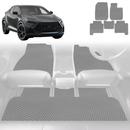 6D Diamond Car Floor Mats for Toyota C-HR 2024 - Current Koba - Custom-Fit Carpet Liner-20
