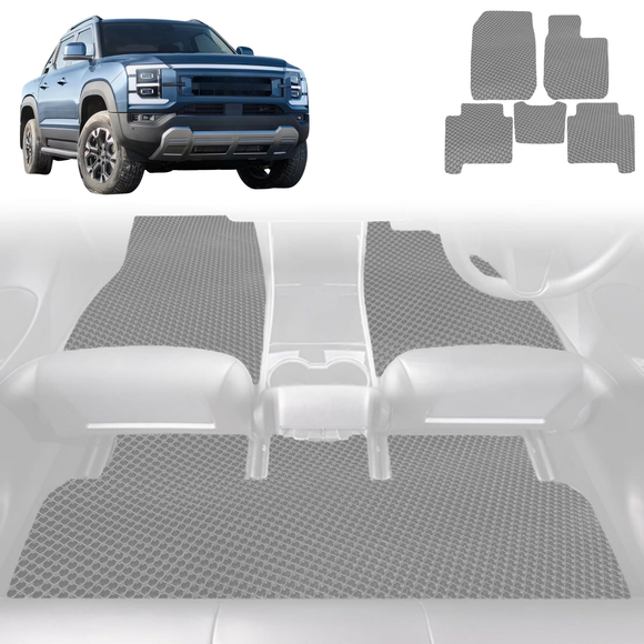 6D Diamond Car Floor Mats for BYD Shark 6 2024 - Current - Custom-Fit Carpet Liner