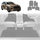6D Diamond Car Floor Mats for Mazda CX-80 2025 - Current - Custom-Fit Carpet Liner-6