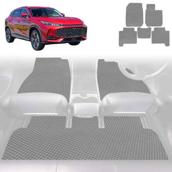 6D Diamond Car Floor Mats for MG HS 2024 - Current - Custom-Fit Carpet Liner