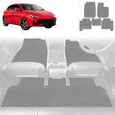 6D Diamond Car Floor Mats for MG 3 2024 - Current (Hybrid+) - Custom-Fit Carpet Liner-6