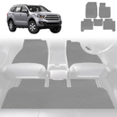 6D Diamond Car Floor Mats for Ford Everest 2015 - 2021 UA - Custom-Fit Carpet Liner-6