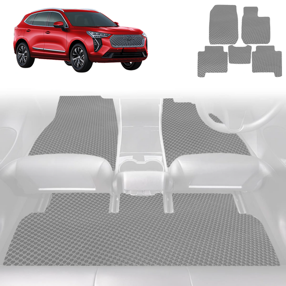 6D Diamond Car Floor Mats for GWM Haval Jolion 2020 - Current A01 - Custom-Fit Carpet Liner