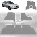 6D Diamond Car Floor Mats for Holden Commodore 1997 - 2006 (VT VX VY VZ) - Custom-Fit Carpet Liner-6